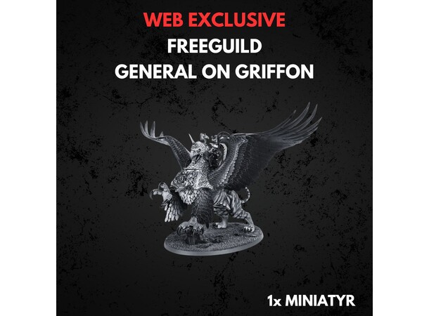 Freeguild General on Griffon Warhammer Fantasy