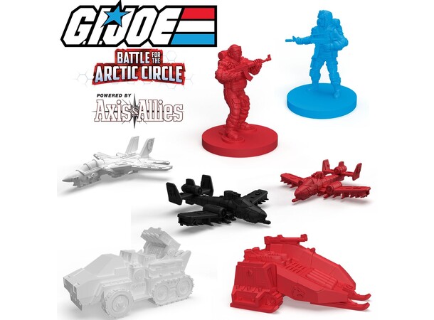 GI Joe Battle Arctic Circle Brettspill Battle for the Arctic Circle 