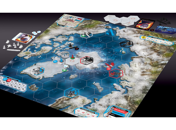 GI Joe Battle Arctic Circle Brettspill Battle for the Arctic Circle 
