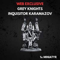 Grey Knights Inquisitor Karamazov Warhammer 40K