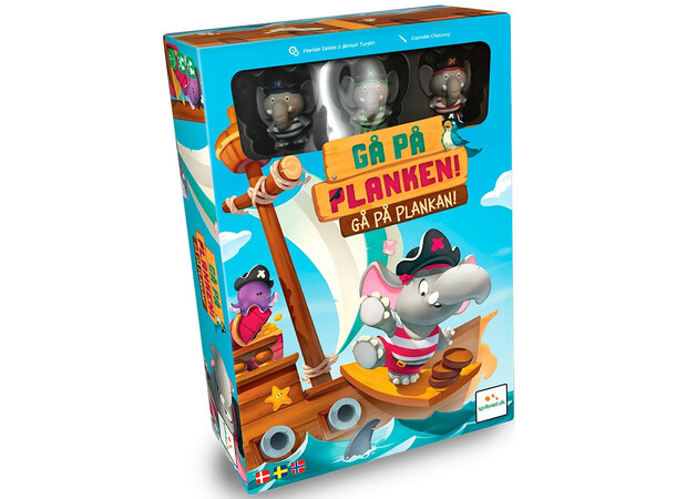 Gå på Plankan Brädspel Svensk utgåva 