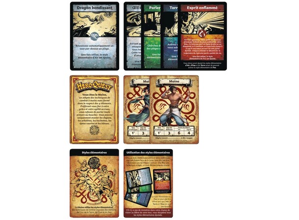 HeroQuest Path of the Wandering Monk Exp Expansion till HeroQuest 