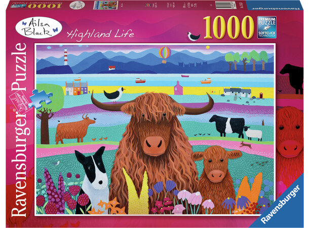 Highland Life 1000 bitar Pussel Ravensburger Puzzle 