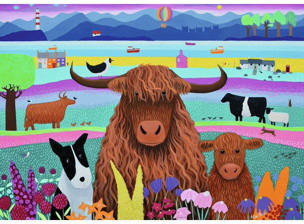 Highland Life 1000 bitar Pussel Ravensburger Puzzle 