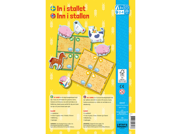 In i Stallet Brädspel Svensk utgåva 
