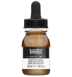 Ink Acrylic Iridescent Rich Bronze Liquitex 229 - 30 ml
