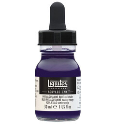 Ink Acrylic Phthalocyanine Blue Red Liquitex 314 - 30 ml
