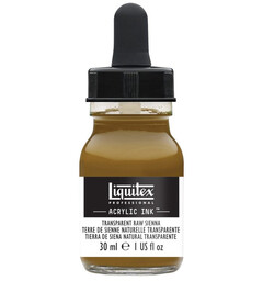 Ink Acrylic Transparent Raw Sienna Liquitex 332 - 30 ml
