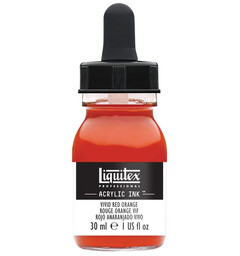 Ink Acrylic Vivid Red Orange Liquitex 620 - 30 ml
