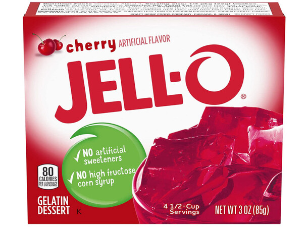 Jell O Cherry 85g