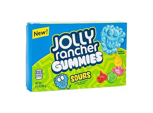 Jolly Rancher Gummies Sours 99g Gummigodteri med sure smaker