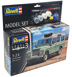 Land Rover Series III Model Starter Set Revell 1:24 Byggsats