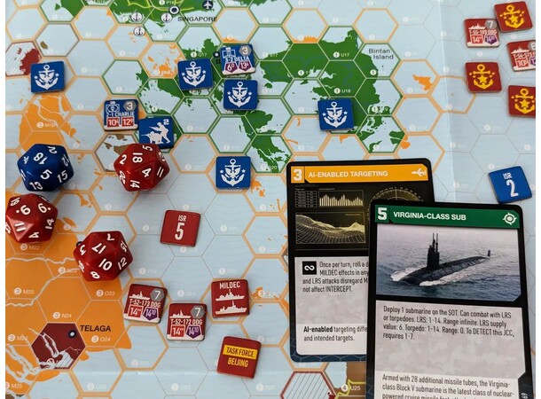Littoral Commander Indo-Pacific Brettspill 