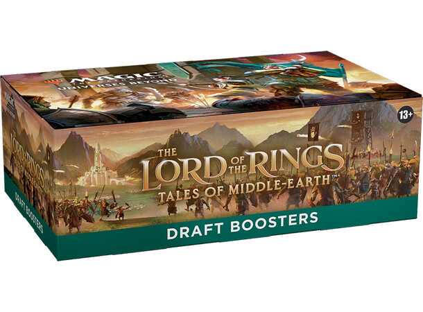Magic Tales Middle-Earth Draft Display The Lord of the Rings Booster Box 