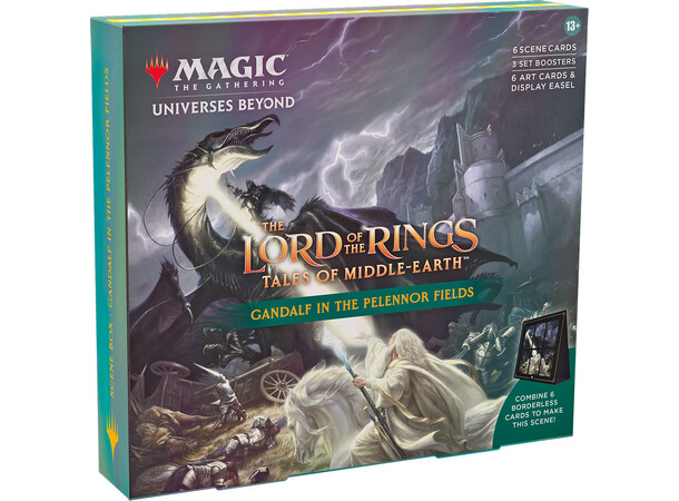 Magic Tales Middle Earth Scene Box 4 Gandalf in the Pelennor Fields