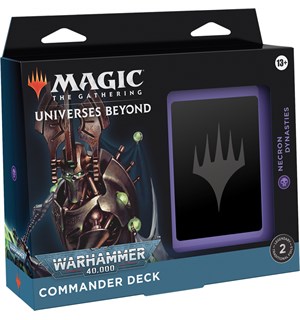 Magic Warhammer 40K Necron Dynasties Commander Deck 