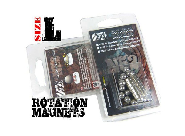 Magneter med rotation - Large Green Stuff World 