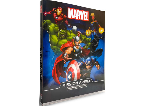 Marvel Mission Arena TCG Binder Assortert motiv (Spider-Man/Avengers)