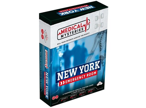 Medical Mysteries NY Akutten Brettspill New York Akutten - Norsk utgave 