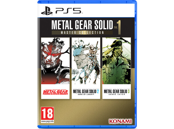 Metal Gear Solid Master Coll V1 PS5 Master Collection Vol 1