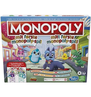 Mitt Første Monopoly Brettspill - Norsk 