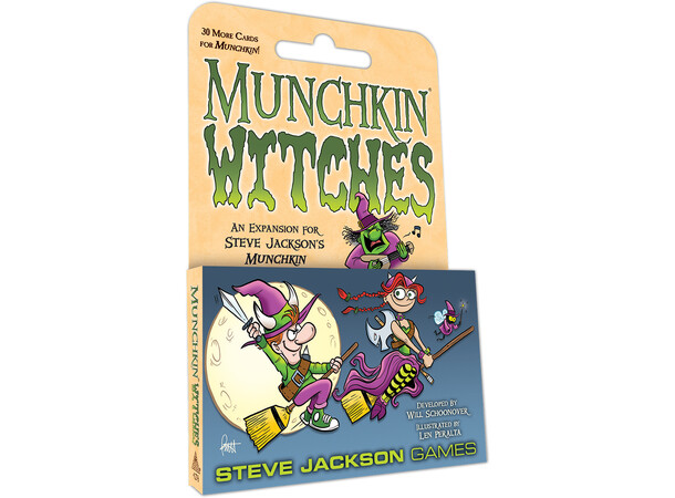 Munchkin Witches Expansion Expansion till Munchkin 