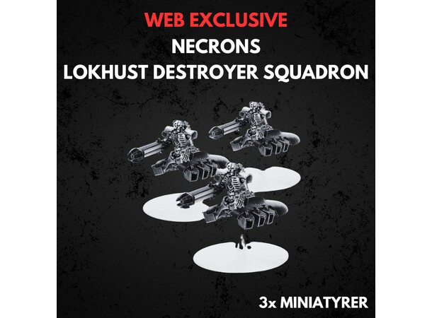 Necrons Lokhust Destroyer Squadron Warhammer 40K