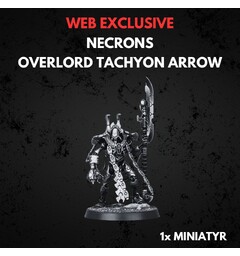 Necrons Overlord with Tachyon Arrow Warhammer 40K