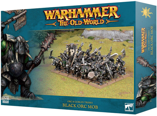 Orc & Goblin Tribes Black Orc Mob Warhammer The Old World