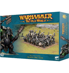 Orc &amp; Goblin Tribes Black Orc Mob Warhammer The Old World