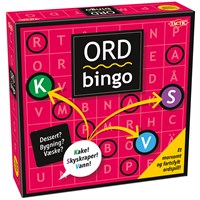 Ord Bingo Ordspill Norsk utgave