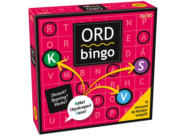 Ord Bingo Ordspill Norsk utgave