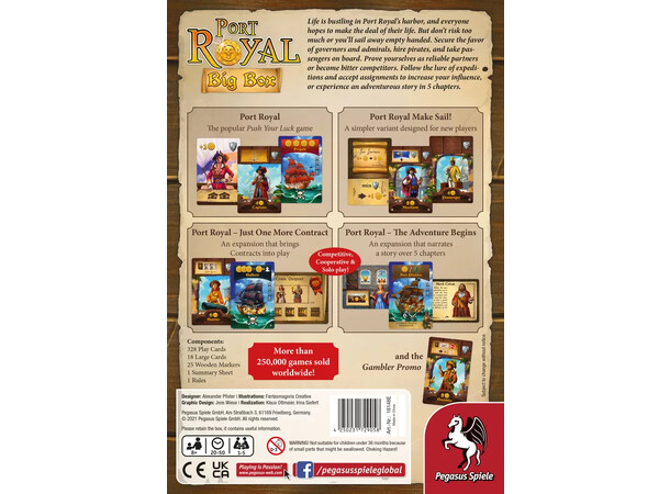 Port Royal Big Box Brädspel 