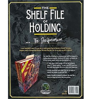 Shelf File of Holding Perm Oppbevaring av RPG-bøker 