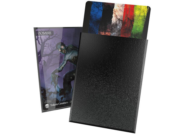 Sleeves Cortex Svart 100 st - 66x91 Ultimate Guard Standard Size 