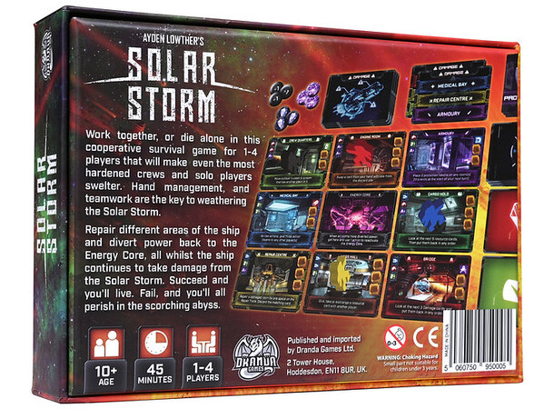 Solar Storm Brädspel 