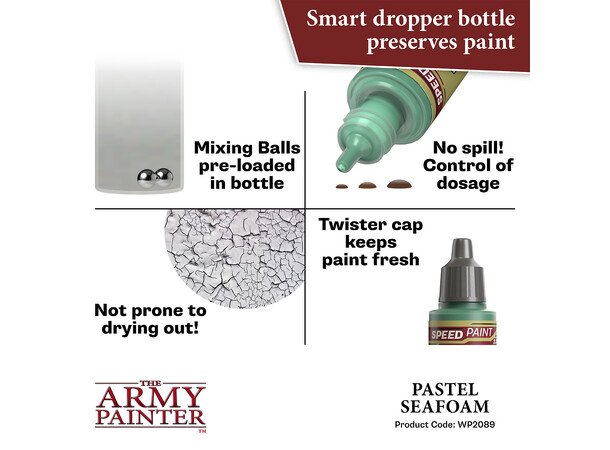 Speedpaint 2.0 Pastel Seafoam Army Painter - 18ml 