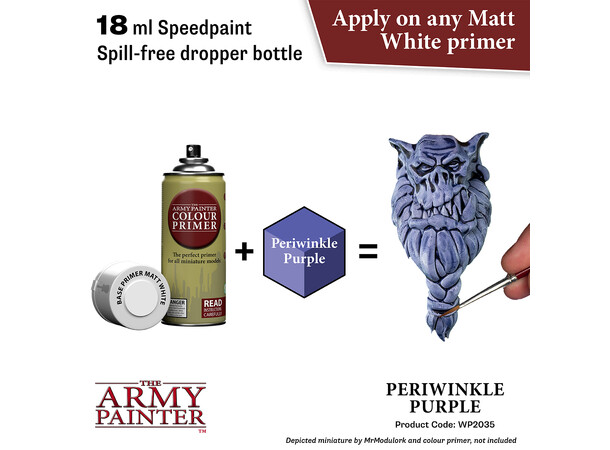 Speedpaint 2.0 Periwinkle Purple Army Painter - 18ml
