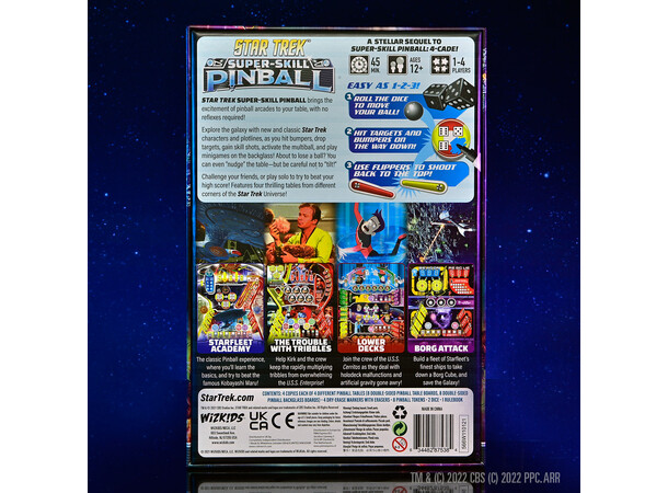 Star Trek SuperSkill Pinball Brädspel 