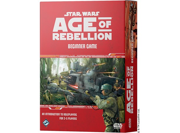 Star Wars RPG AoR Beginner Game Age of Rebellion Roleplaying Game