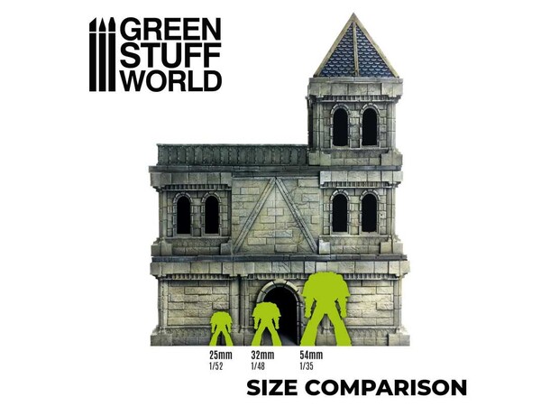 Stonework Silicone Mould 1:48 Green Stuff World 