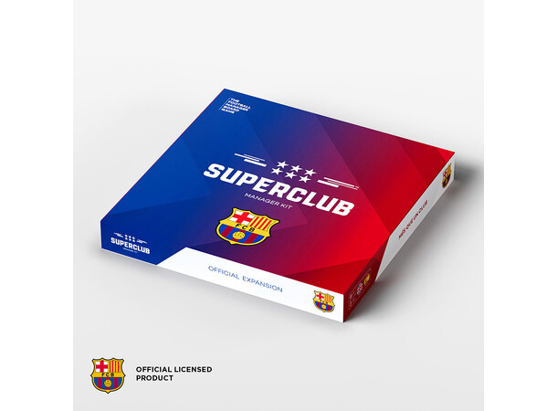 Superclub Manager Kit FC Barcelona Exp Expansion till Superclub 