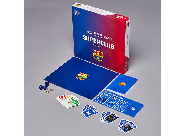 Superclub Manager Kit FC Barcelona Exp Expansion till Superclub 