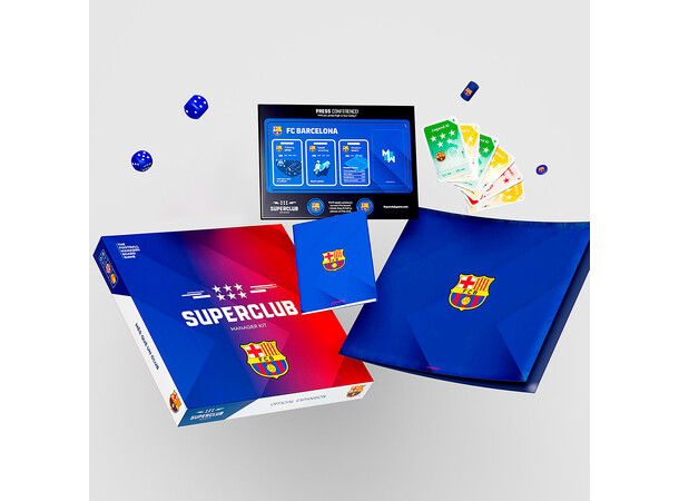 Superclub Manager Kit FC Barcelona Exp Utvidelse til Superclub 
