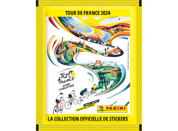 Tour de France 2024 Sticker Booster Box