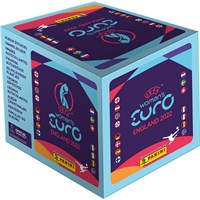 UEFA Womens EURO 2022 Sticker Display 50 boosterpakker - 250 klistremerker
