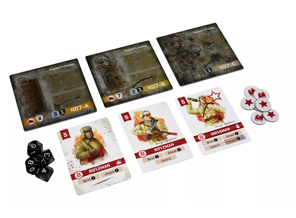 Undaunted Stalingrad Brädspel