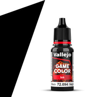 Vallejo Game Color Black 18ml - Ink