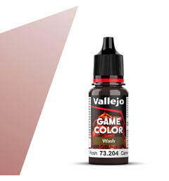Vallejo Game Color Flesh Wash 18ml - Wash