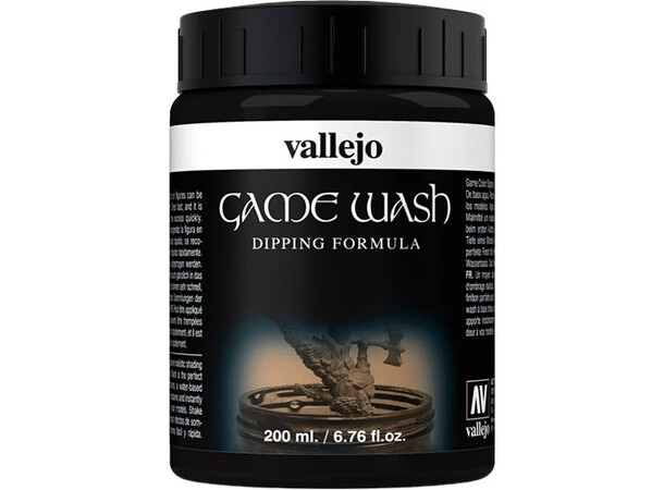 Vallejo Game Wash Black 200ml 
